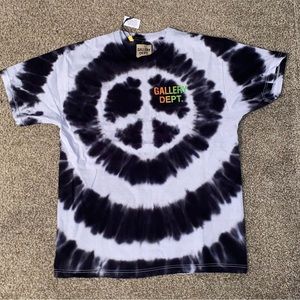 Gallery Dept Tie Dye Peace T-Shirt